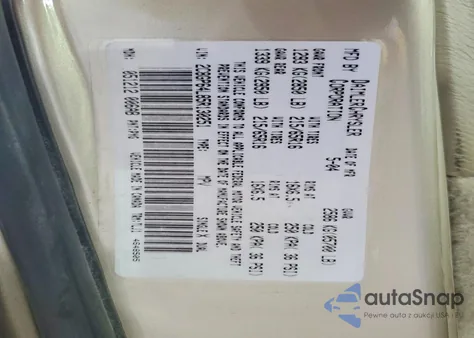 2005 Chrysler Town & Country Limited from USA, damaged, VIN 2C8GP64L85R130251